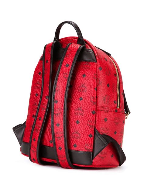 fake red mcm bookbag